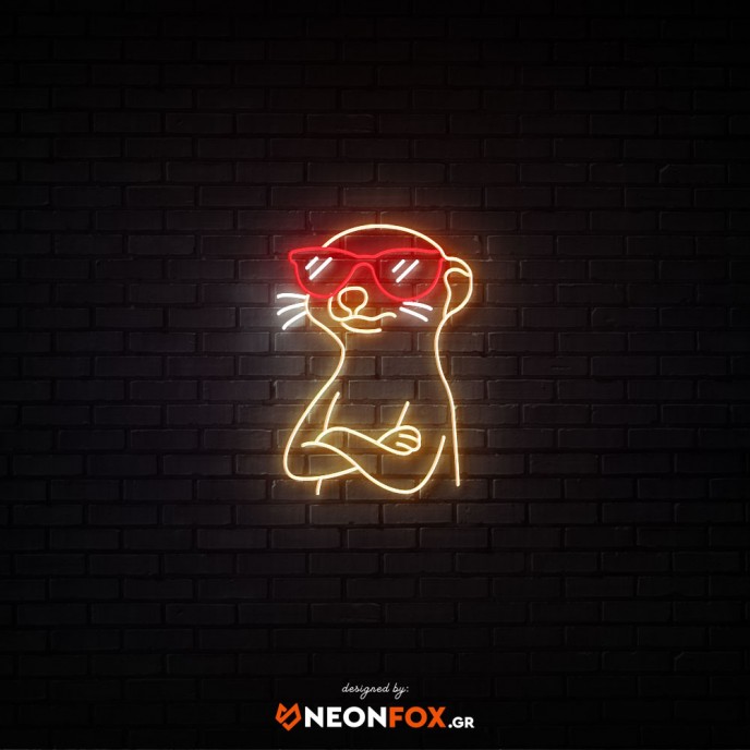 Meerkat - NEON LED Sign