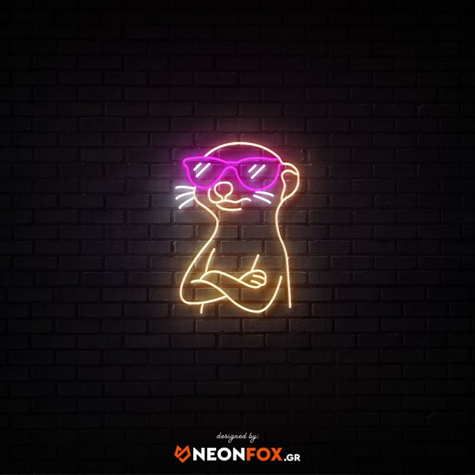 Meerkat - NEON LED Sign