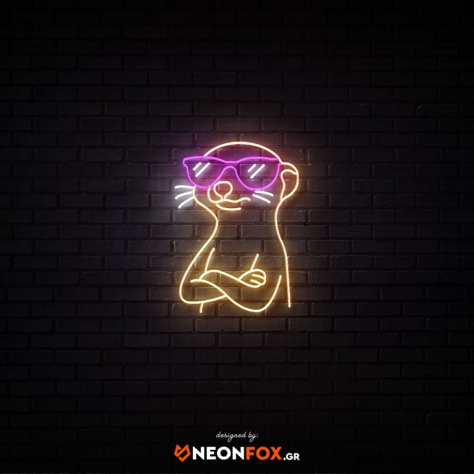 Meerkat - NEON LED Sign
