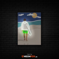 Surfer2 - NEON LED Artwork
