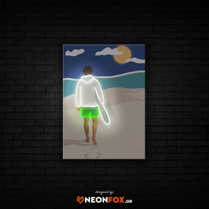 Surfer2 - NEON LED Artwork Surfer2 - NEON LED Artwork