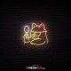 Cat with wine - NEON LED Sign Cat with wine - NEON LED Sign