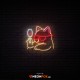 Cat with wine - NEON LED Sign Cat with wine - NEON LED Sign
