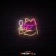Cat with wine - NEON LED Sign Cat with wine - NEON LED Sign