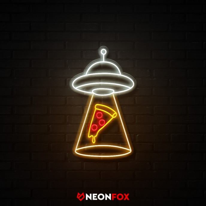 Alien pizza - NEON LED Sign