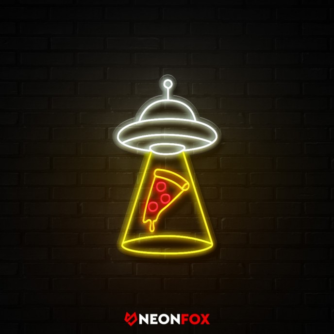Alien pizza - NEON LED Sign