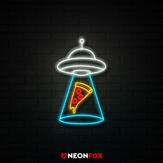 Alien pizza - NEON LED Sign