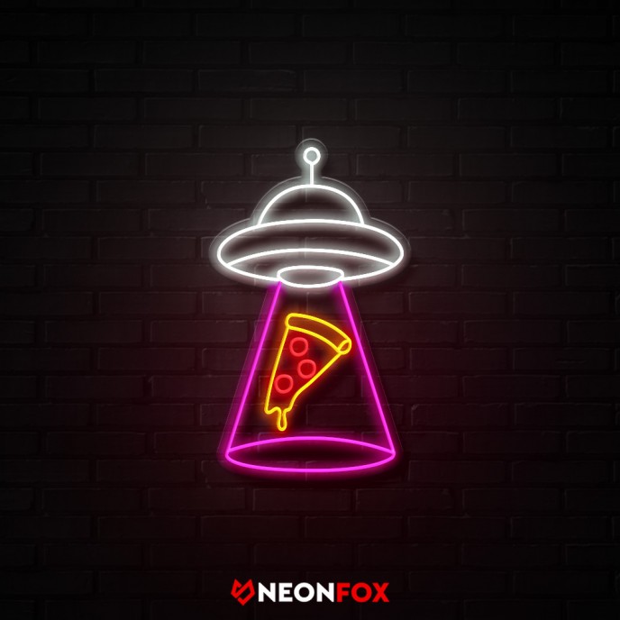Alien pizza - NEON LED Sign