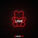 Love bear - Επιγραφή ΝΕΟΝ LED Love bear - Επιγραφή ΝΕΟΝ LED
