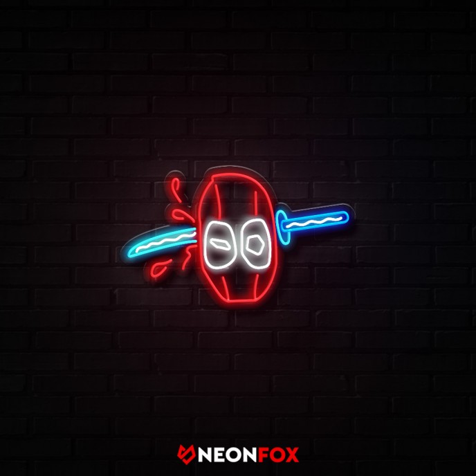 Deadpool - Επιγραφή ΝΕΟΝ LED Deadpool - Επιγραφή ΝΕΟΝ LED