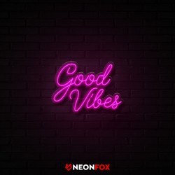 Good Vibes - Επιγραφή ΝΕΟΝ LED