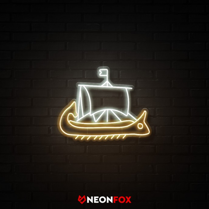Ancient Greek warship - NEON LED Sign Ancient Greek warship - NEON LED Sign