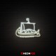 Ancient Greek warship - NEON LED Sign Ancient Greek warship - NEON LED Sign