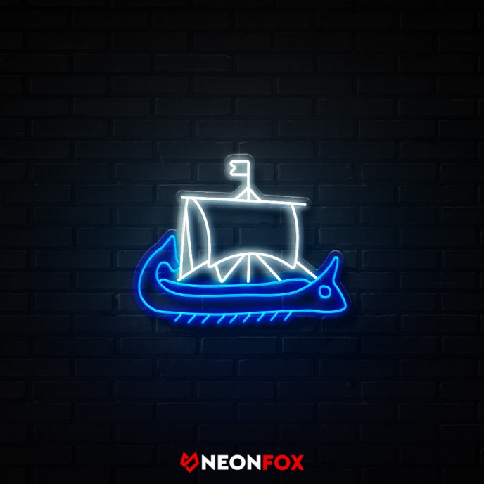 Ancient Greek warship - NEON LED Sign Ancient Greek warship - NEON LED Sign