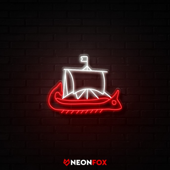 Ancient Greek warship - NEON LED Sign Ancient Greek warship - NEON LED Sign