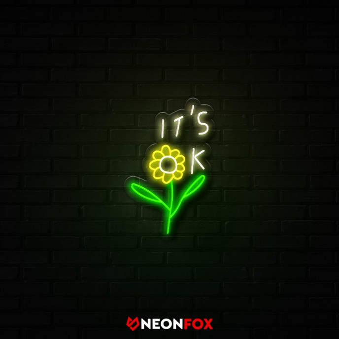 It's ok - Επιγραφή ΝΕΟΝ LED