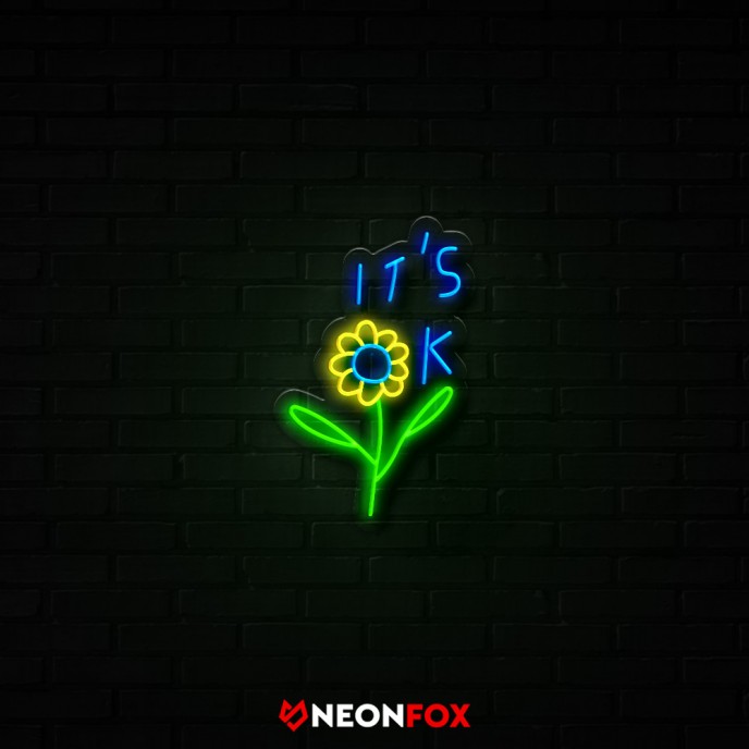It's ok - Επιγραφή ΝΕΟΝ LED