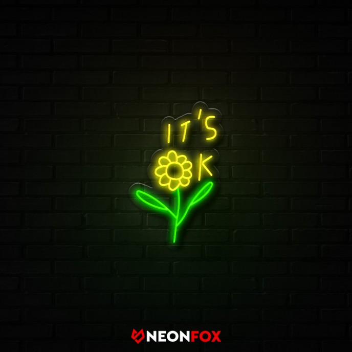 It's ok - Επιγραφή ΝΕΟΝ LED