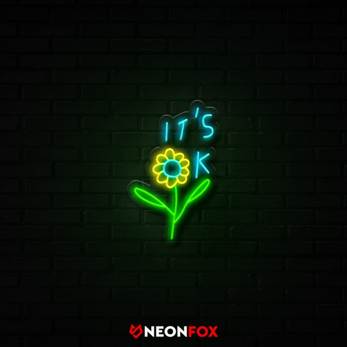 It's ok - Επιγραφή ΝΕΟΝ LED