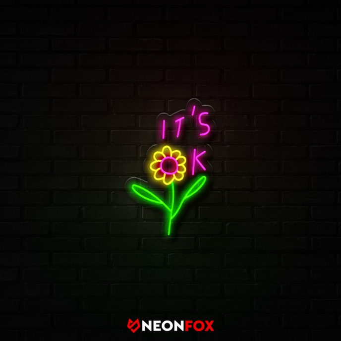 It's ok - Επιγραφή ΝΕΟΝ LED