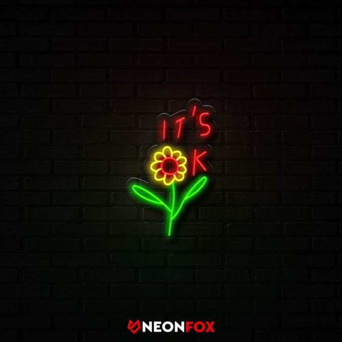 It's ok - Επιγραφή ΝΕΟΝ LED