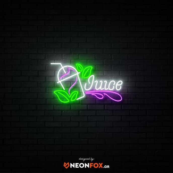 Juice2 - Επιγραφή ΝΕΟΝ LED Juice2 - Επιγραφή ΝΕΟΝ LED