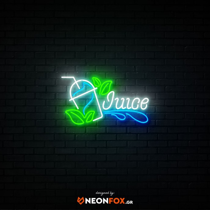 Juice2 - Επιγραφή ΝΕΟΝ LED Juice2 - Επιγραφή ΝΕΟΝ LED