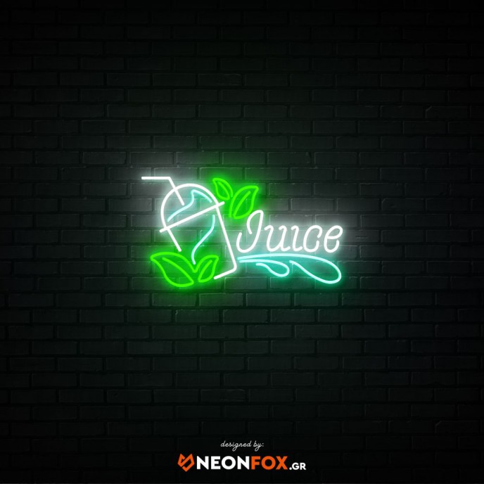 Juice2 - Επιγραφή ΝΕΟΝ LED Juice2 - Επιγραφή ΝΕΟΝ LED