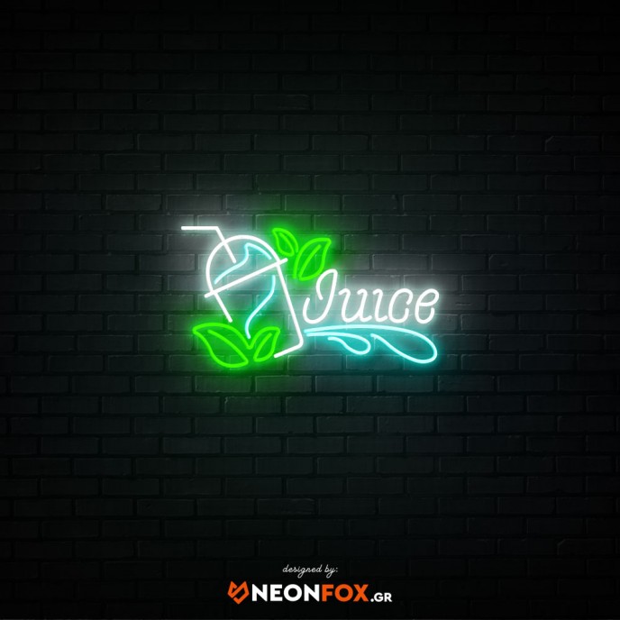 Juice2 - Επιγραφή ΝΕΟΝ LED Juice2 - Επιγραφή ΝΕΟΝ LED