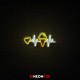 Heart with ice cream - NEON LED Sign