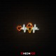Heart with ice cream - NEON LED Sign