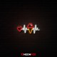 Heart with ice cream - NEON LED Sign