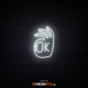 OK - Επιγραφή ΝΕΟΝ LED