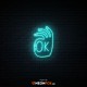 OK - Επιγραφή ΝΕΟΝ LED