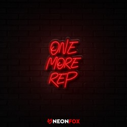 One more rep - Επιγραφή ΝΕΟΝ LED