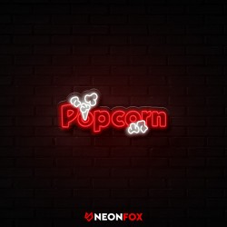 Popcorn - Επιγραφή ΝΕΟΝ LED