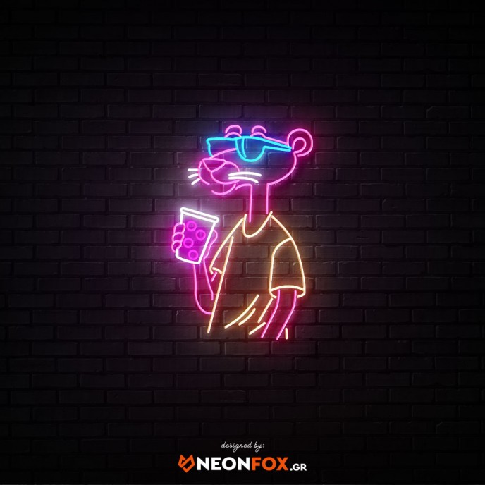 Pink Panther - NEON LED Sign