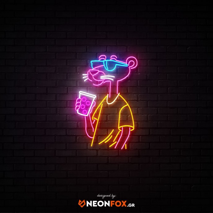 Pink Panther - NEON LED Sign