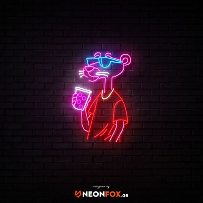 Pink Panther - NEON LED Sign