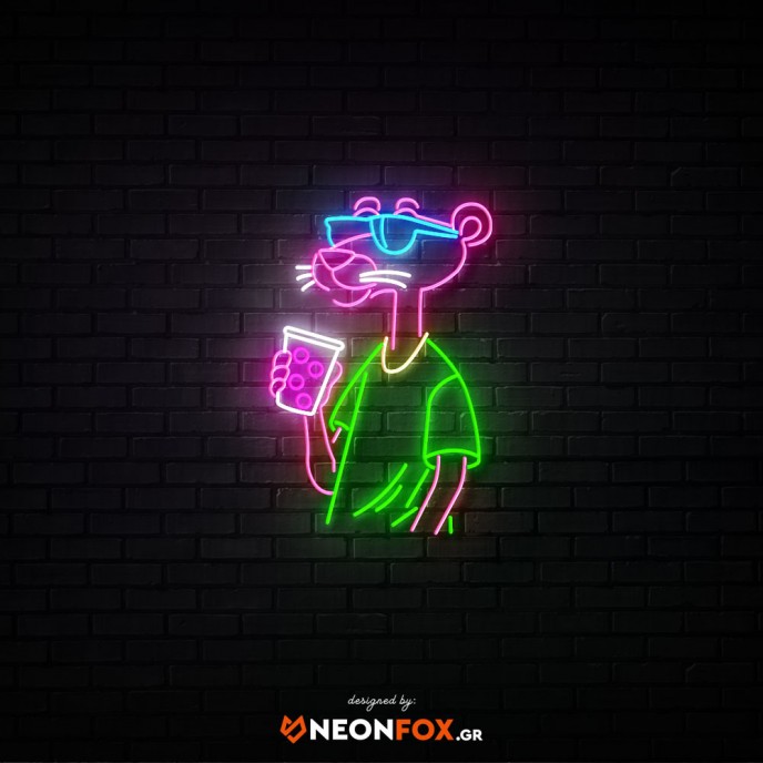 Pink Panther - NEON LED Sign