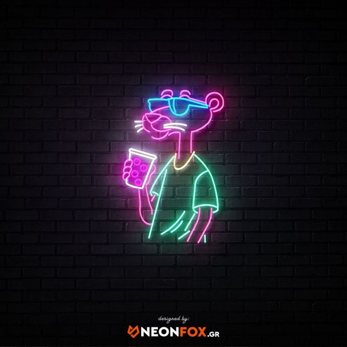 Pink Panther - NEON LED Sign