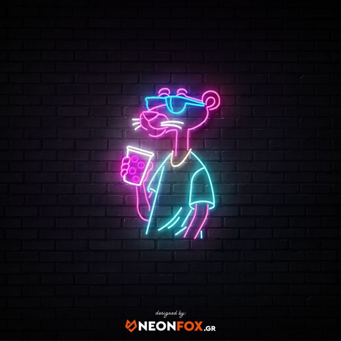Pink Panther - NEON LED Sign
