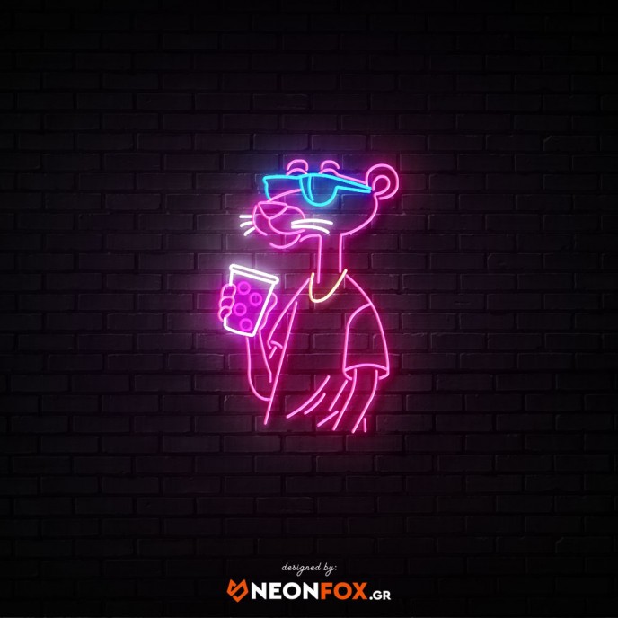 Pink Panther - NEON LED Sign