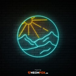 Mountains - NEON LED Sign
