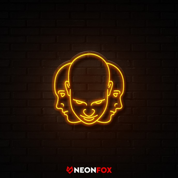 3 faces2 - NEON LED Sign