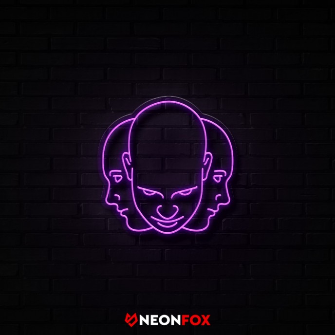 3 faces2 - NEON LED Sign
