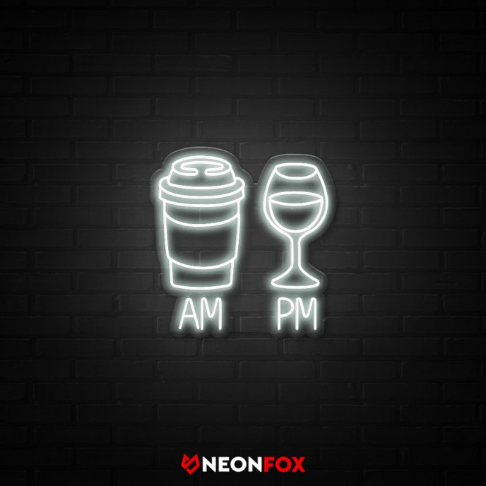 AM-PM - NEON LED Sign