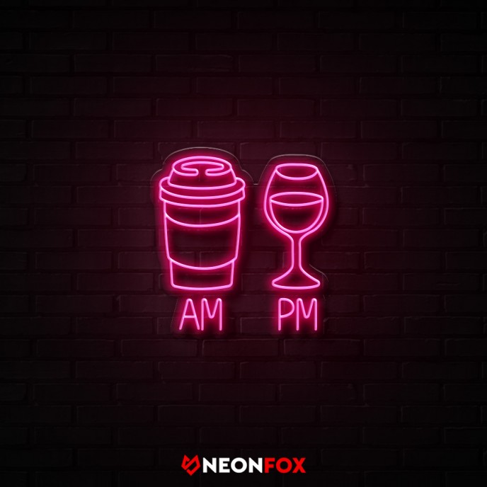 AM-PM - NEON LED Sign