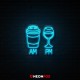 AM-PM - NEON LED Sign