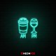 AM-PM - NEON LED Sign